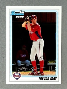 2010 Bowman #BP36 Trevor May Prospects Philadelphia Phillies - Picture 1 of 2