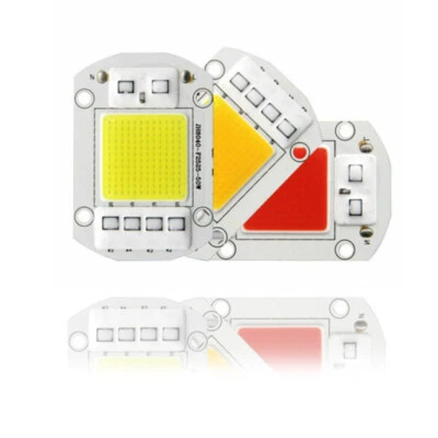 50W Full Sepctrum LED COB Chip Plant Grow Light Bulbs Hydroponic AC 110V 220V - Image 1 of 4