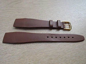 Leder Uhrenarmband braun 20mm  b128 - Bild 1 von 2