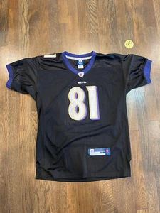 Reebok Baltimore Ravens Jersey Youth Large 14-16 Anquan Boldin Purple #81 Kids - Picture 1 of 6