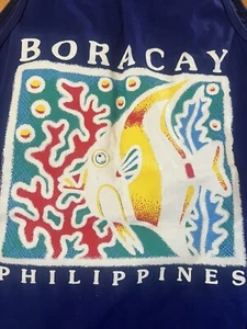 Boracay Philippines Travel Vacation Tee Tank A Shirt Pacific Mens Sz Medium M - Picture 1 of 8
