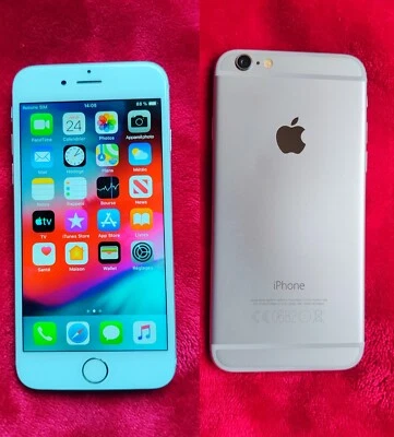 Apple iPhone 6 - 64 Go - Blanc - Débloqué - bon État - Fonctionnel - Photo 1/4
