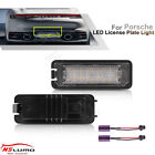 2x LED License Number Plate Lights for Porsche Cayenne Macan 911 Taycan Panamera
