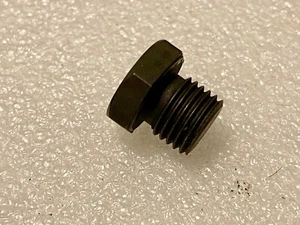 Harley Crank Case Drain Plug 1936-48 Knucklehead WL WLA UL OEM# 453-11 Park USA - Bild 1 von 5