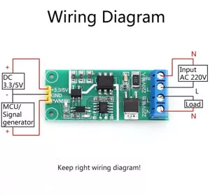 PWM Dimming Governor Voltgae Adjusting Speed Thyristor Regulator SCR Controller - Bild 1 von 7