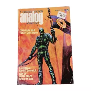 Analog Science Fiction and Fact August 1977 Enders Game by Orson Scott Card - Picture 1 of 7