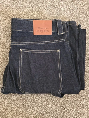 Alexander McQueen Carpenter Indigo Denim Jeans MADE IN ITALY Brand New £670 - Image 1 of 4