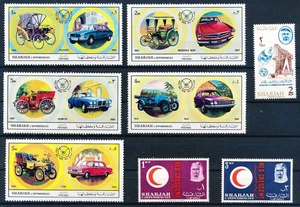 BV58644 Sharjah red crescent old-timers cars fine lot MNH - Picture 1 of 1