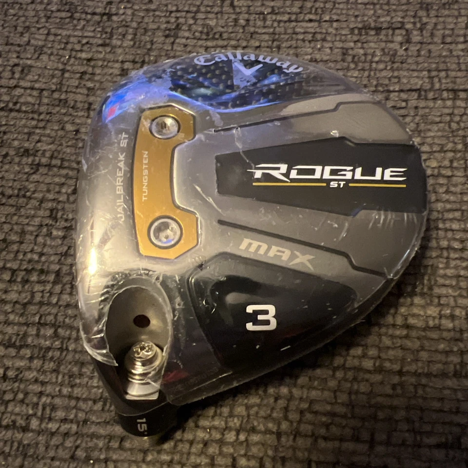 Callaway LH ROGUE ST MAX 15° 3 Wood Head Only -  SEALED - Image 1 of 4