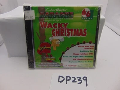 Nuevo CDG Sellado Chartbuster Karaoke CD 6+6 Canciones Locas Navidad Volumen 2 Foto 1 de 3