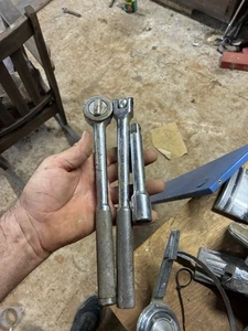 Vintage John Deere Ratchet, Pull Handle And Extension - 1/2 Drive - Bild 1 von 8