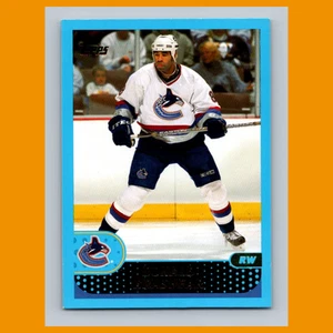 Donald Brashear #190 2001 Topps Vancouver Canucks Hockey Card NHL NM - Picture 1 of 3