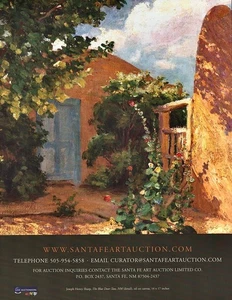 2006 JOSEPH HENRY SHARP Art Gallery Exhibit Taos 1-Page Magazine PRINT AD - Picture 1 of 1