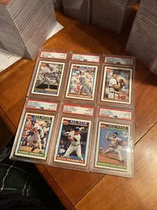 106 - 1991 TOPPS DESERT SHIELD PSA 10 Lot Of 106- HOF & SEMI STARS ALL GEM