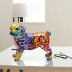 Dog Statue Figurine French  Sculpture Animal Decor For Home Car Office