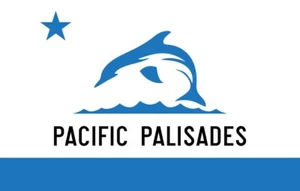 Pacific Palisades Flag GLOSSY POSTER PICTURE PHOTO PRINT BANNER 13387 - Picture 1 of 1