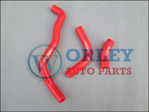 Red Hose DRZ400 DRZ400S DRZ400SM 2002-2011 Silicone Radiator for Suzuki 07 08 - Picture 1 of 6