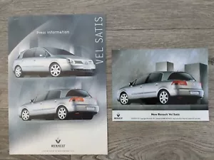 RENAULT VEL SATIS Medien Pressemitteilung & Foto Februar 2001 (Broschüre verwandt) - Bild 1 von 2
