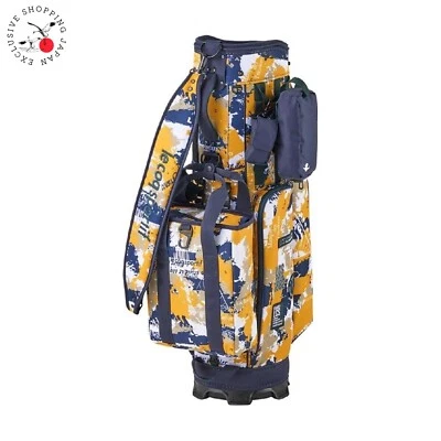 Bolsa de carro de golf todo en uno Le Coq Sportif 9x47" 6 vías 2024 almacenamiento de zapatos 2024 beige Foto 1 de 4