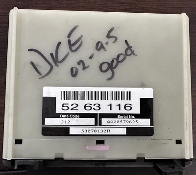 Módulo de control de unidad electrónica Saab 9-3 1999-2009 Saab 9-5 1999-2003 5263116 OEM Foto 1 de 3