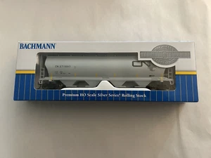 Bachmann Silver Series #19145 HO Cylindrical Grain Hopper CN - North American - Picture 1 of 10