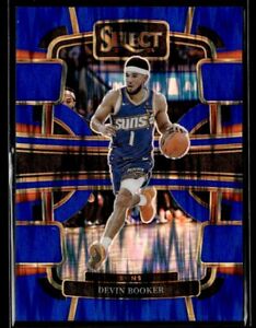 2023-24 Panini Select #58 Devin Booker Blue Flash /99 Suns