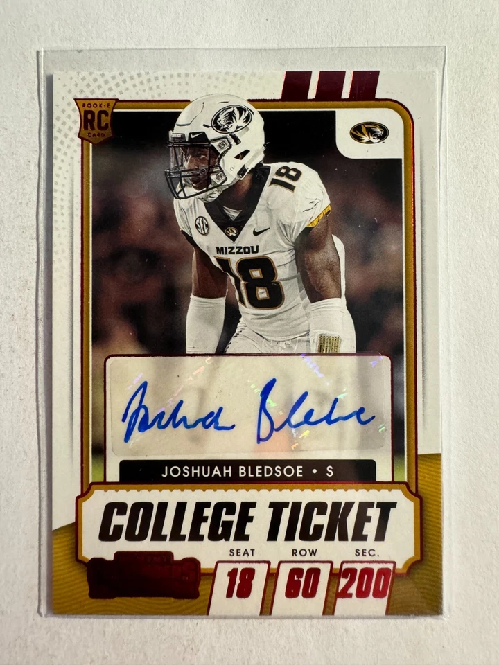 K177,688 - 2021 Panini Contenders Draft Picks #255 Joshuah Bledsoe Auto RC - Image 1 of 1