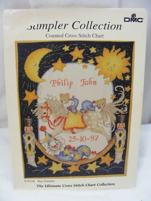DMC The Ultimate Counted Cross Stitch Chart Collection PC42 "Boy Sampler" UNOPEN - Image 1 of 4