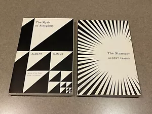 The Stranger & The Myth of Sisyphus by Albert Camus (2 Trade Paperback Lot - Foto 1 di 19
