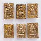 Set Amulet Thai Buddha PHRA SOMDEJ LP Wealth Talisman Magic Powder Wat Phra Kaew