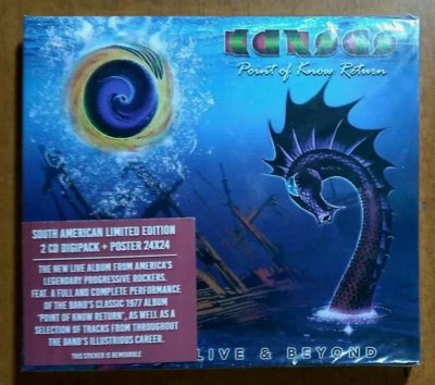 Kansas - Point Of Know Return Live & Beyond CD Brazil version Deluxe Digi RARE Foto 1 de 2
