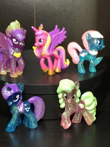 My Little Pony Blind Bag Lot Glitzer Transparent und Cadance Figur MLP - Bild 1 von 19