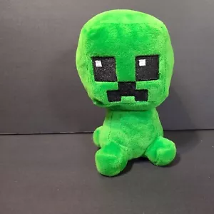 Minecraft Creeper Green Plush Mojang Jinx Official Stuffed Animal Video Game 5" - Picture 1 of 9