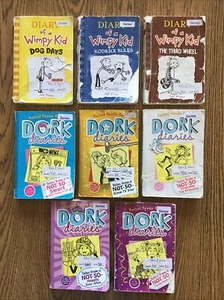 Dork Diaries and Diary of a Wimpy Kid lot of books - Bild 1 von 4