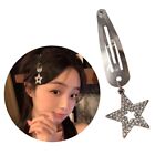 Metallic Star Hair Pin Harajuku-Style Hair Clip Hot Girl Hair Shaping Tool