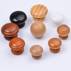 Pine Wooden Knobs With Insert & Screw Wooden Drawer Cupboard Cabinet Knobs