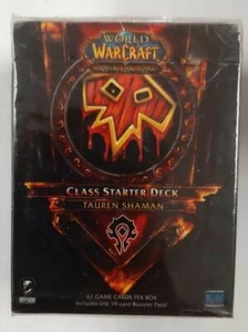WOW WORLD OF WARCRAFT Class Starter Deck - Tauren Shaman NEW SEALED ENG - Imagen 1 de 1