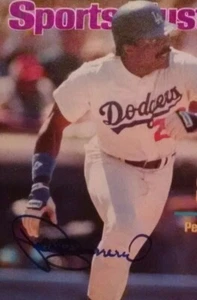 Pedro Guerrero signed IP Dodgers 8/5/85 Sports Illustrated magazine with picture - Picture 1 of 3