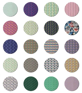 Ambesonne Tropical Design Round Non-Slip Rubber Modern Gaming Mousepad, 8" - Picture 1 of 101