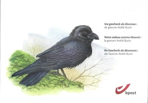 BELGIUM - 2013 MNH "BIRD Gravure By ANDRE BUZIN" !!! - Picture 1 of 4