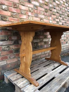 Farmhouse Oak Table Country Style - Picture 1 of 4