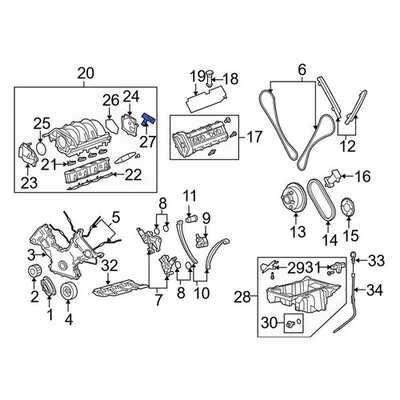 For Land Rover Range Rover Sport 06-09 Manifold Absolute Pressure Sensor Land - Image 1 of 3