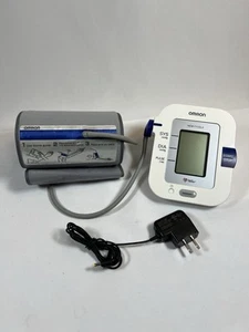 Automatic Blood Pressure Monitor OMRON HEM-711DLX With Cuff and Adapter - Picture 1 of 6