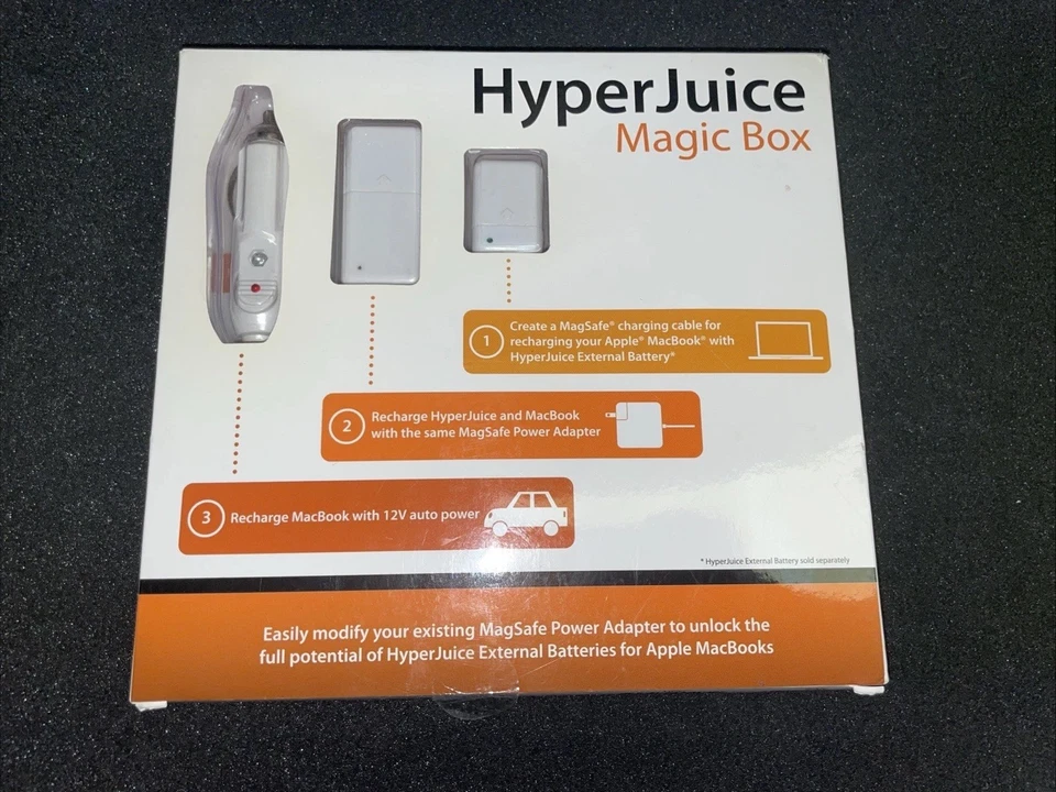 Hyperjuice Magic Box MacBook MagSafe AC/DC Adaptor New In Box! - Image 1 of 4