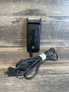 Braun 4005 Plug In Electric Shaver Trimmer Black Germany Needs New Foil - Picture 1 of 16