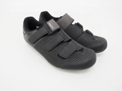 全新! 禧玛诺 RC1 女式公路自行车鞋 EU 40 / US 8 黑色 3 螺栓 — 第 1/4 张图片