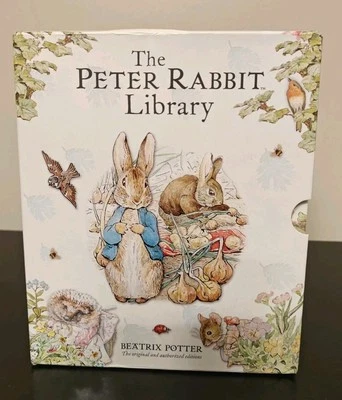 Beatrix Potter The Peter Rabbit Library 12 Book Set Original Published 2016 Foto 1 de 4