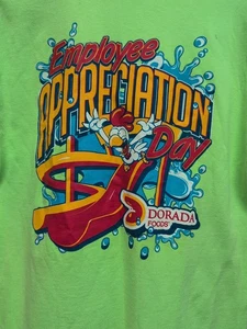 Lima Dorada Foods para hombre. Camiseta Talla.   Grunge elástico M.   Manchas   - Imagen 1 de 6