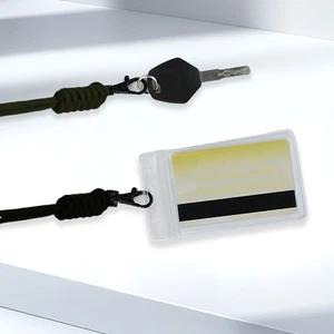Outdoor Lighting Lanyard Reusable Camping Rope Hanging Phone Holder Cord (Black) - Photo 1 sur 7