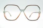 Vintage R und H  Ann Orange Grün oval Brille Brillengestell eyeglasses NOS